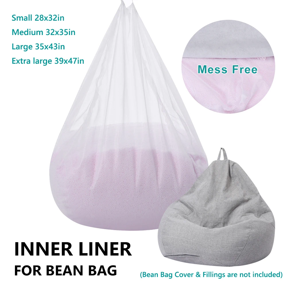 Outdoor Furniture Cover Xl - Cover Zipper Opening Bean Bag Inner