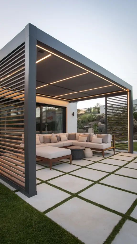 Outdoor Furniture Gazebo - Modern Outdoor Furniture Bioclimatique Pergolas Sun
