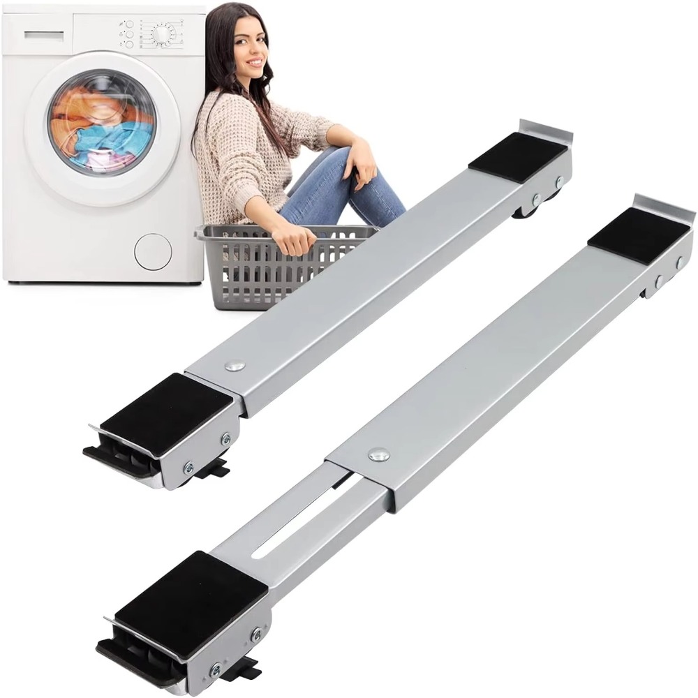 Outdoor Furniture Glides - Wheels Adjustable Washing Machine Base 360°
