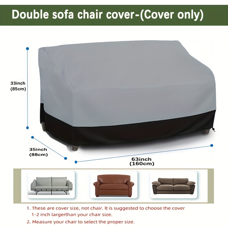 Outdoor Furniture Plans - Gray 3 Seater Sofa Cover Patio