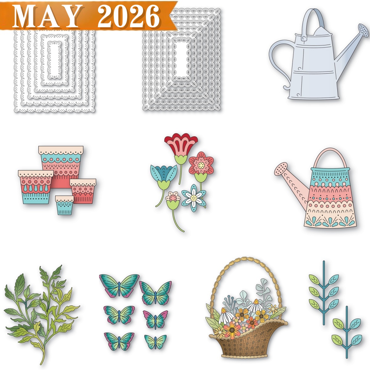 Outdoor Furniture Sunbrella - 2026 Nordic Garden Metal Cutting Dies