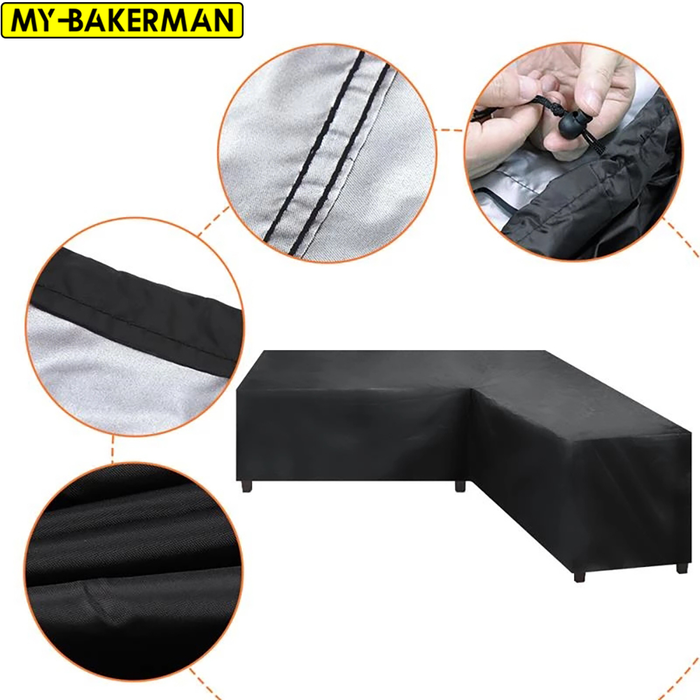 Outdoor Furniture L Shape - Chống Thấm Nước Ghế Sofa Góc