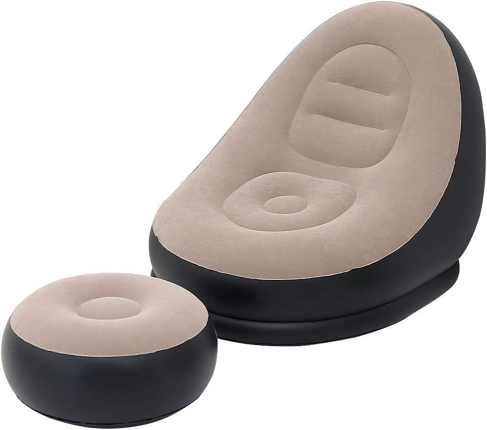 2Pcs Lazy Sofa Inflatable Chai - đánh giá và giá Outdoor Furniture Polywood