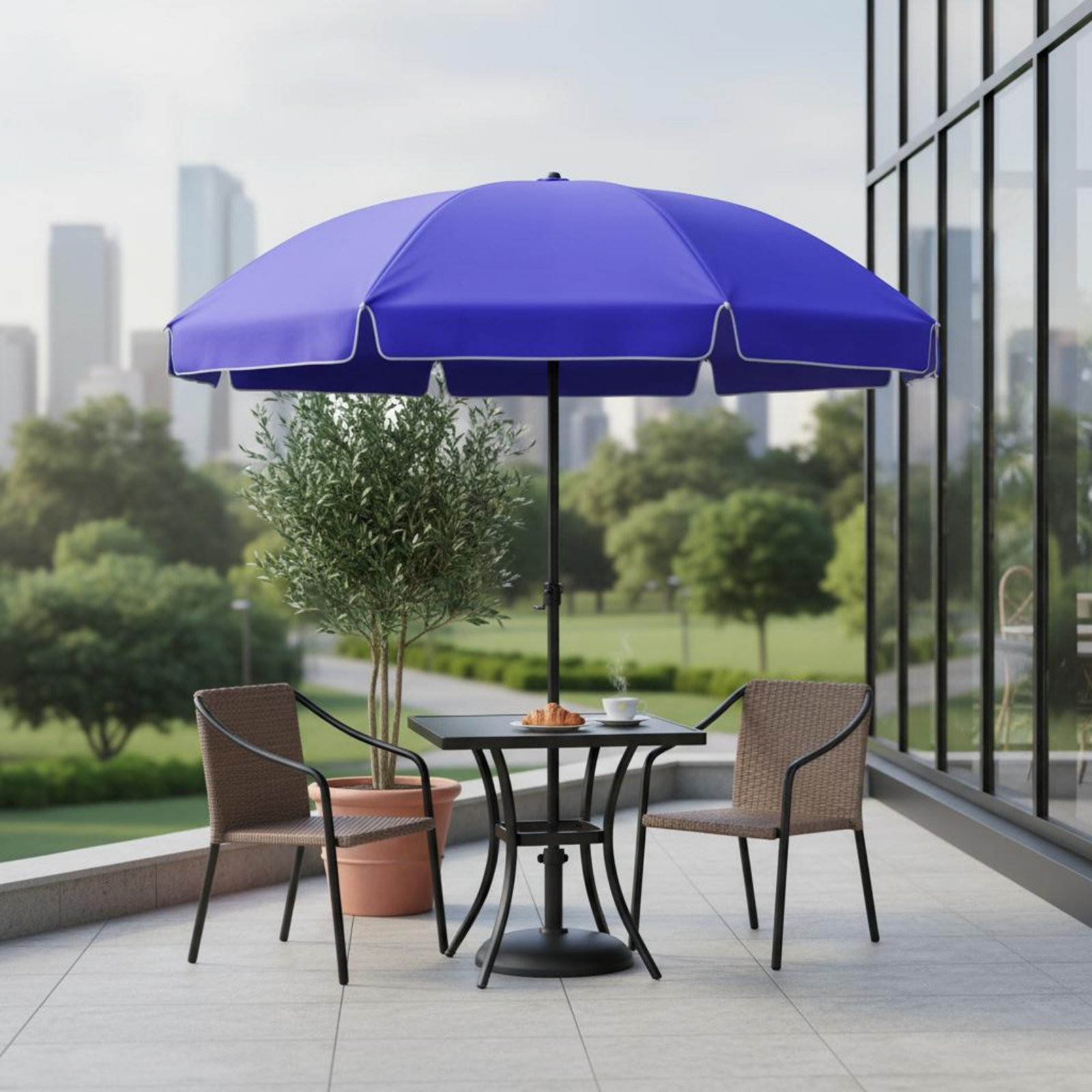 Round Weatherproof Umbrella Wa - đánh giá và giá Outdoor Furniture Vendors