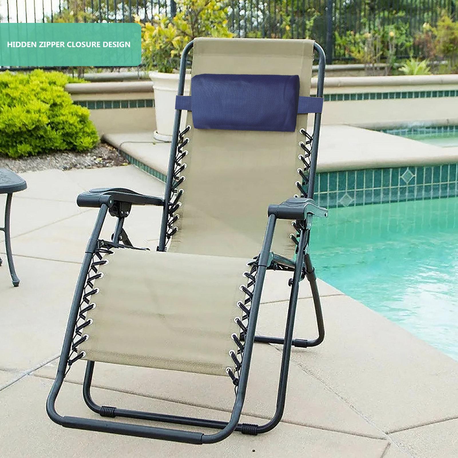 Neck Pillow Recliner Headrest  - đánh giá và giá Outdoor Furniture Sunbrella