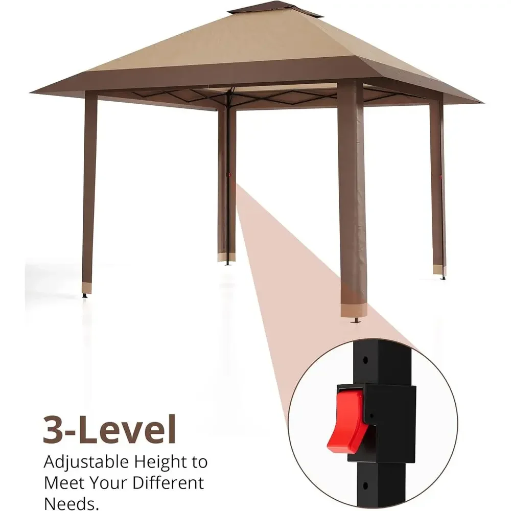 13x13 Outdoor Gazebo with Mesh - đánh giá và giá Outdoor Furniture Gazebo