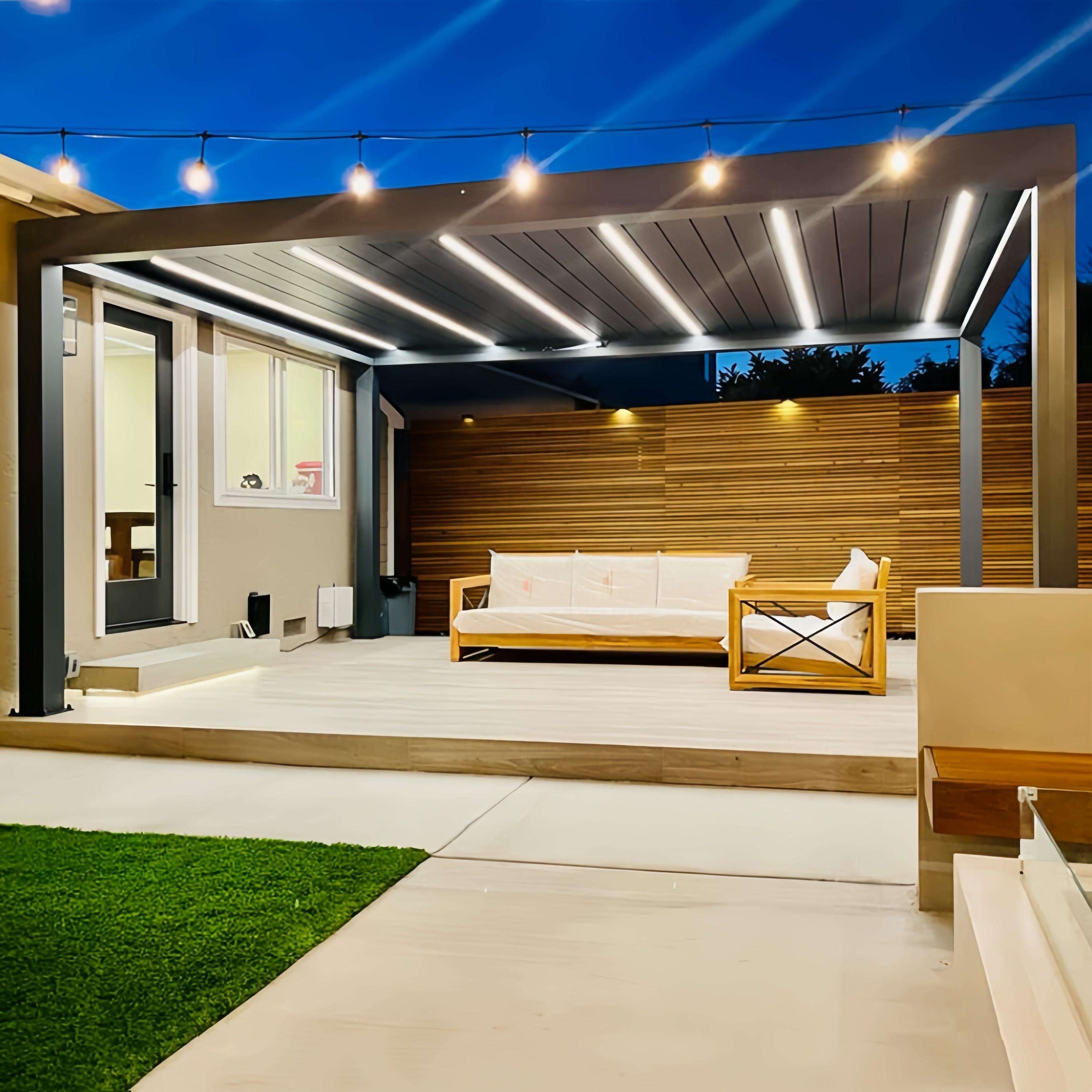 Anodized Swimming Pool Aluminu - đánh giá và giá Outdoor Furniture Gazebo