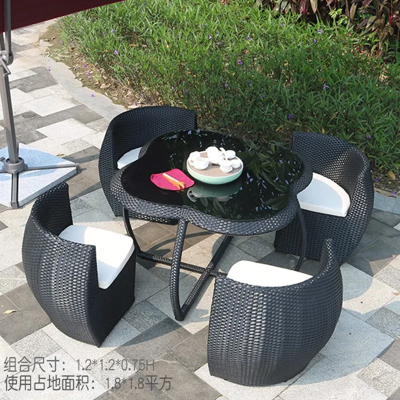 DSA outdoor rattan table and c - đánh giá và giá Outdoor Furniture Store