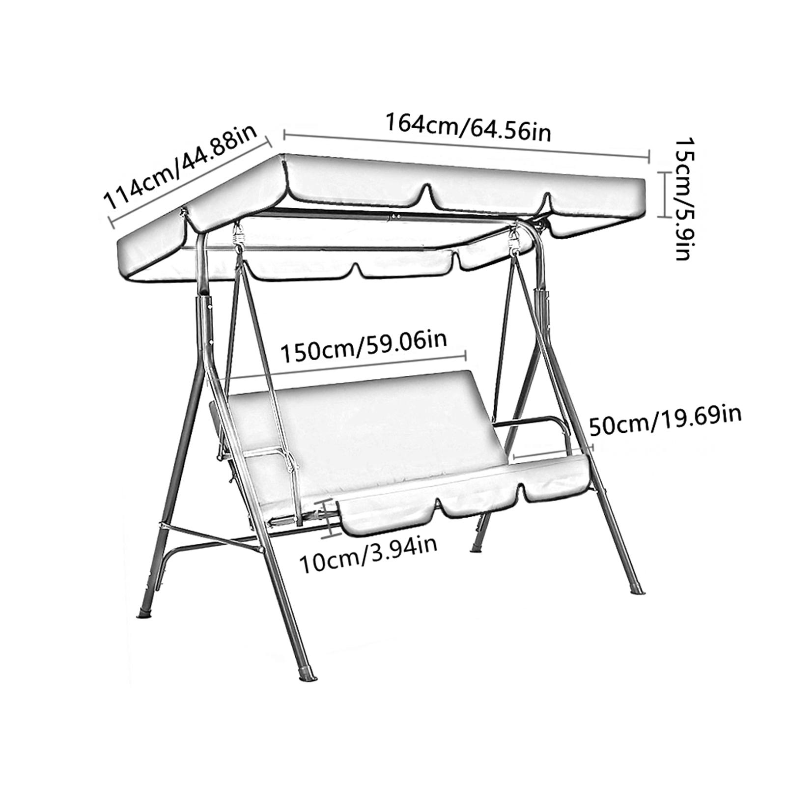 Patio Swing Canopy Replacement - đánh giá và giá Outdoor Furniture Sunbrella