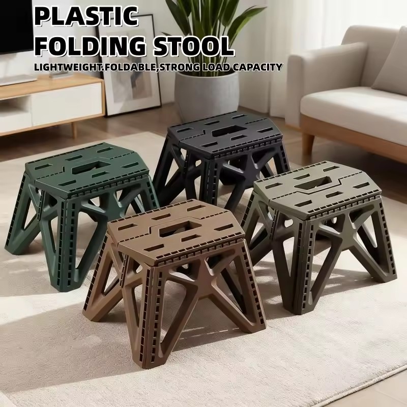 1 Pcs Folding Camp Stool Porta - đánh giá và giá Outdoor Furniture Polywood