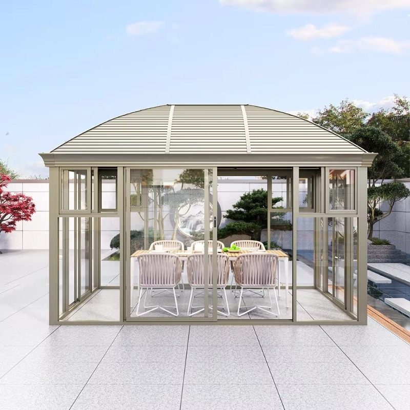 Freestanding Sunrooms Glass Ho - đánh giá và giá Outdoor Furniture Gazebo