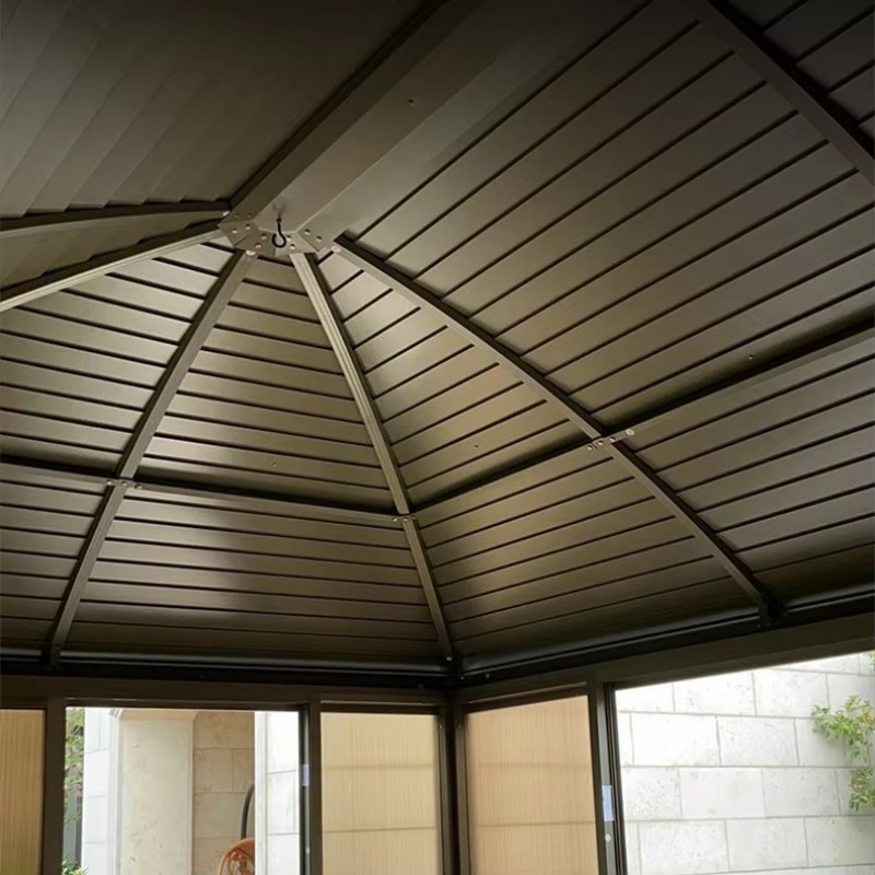 Freestanding Sunrooms Glass Ho - đánh giá và giá Outdoor Furniture Gazebo