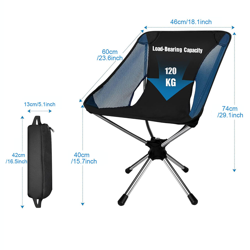 Folding Camping Chair 360° Rot - đánh giá và giá Outdoor Furniture Polywood