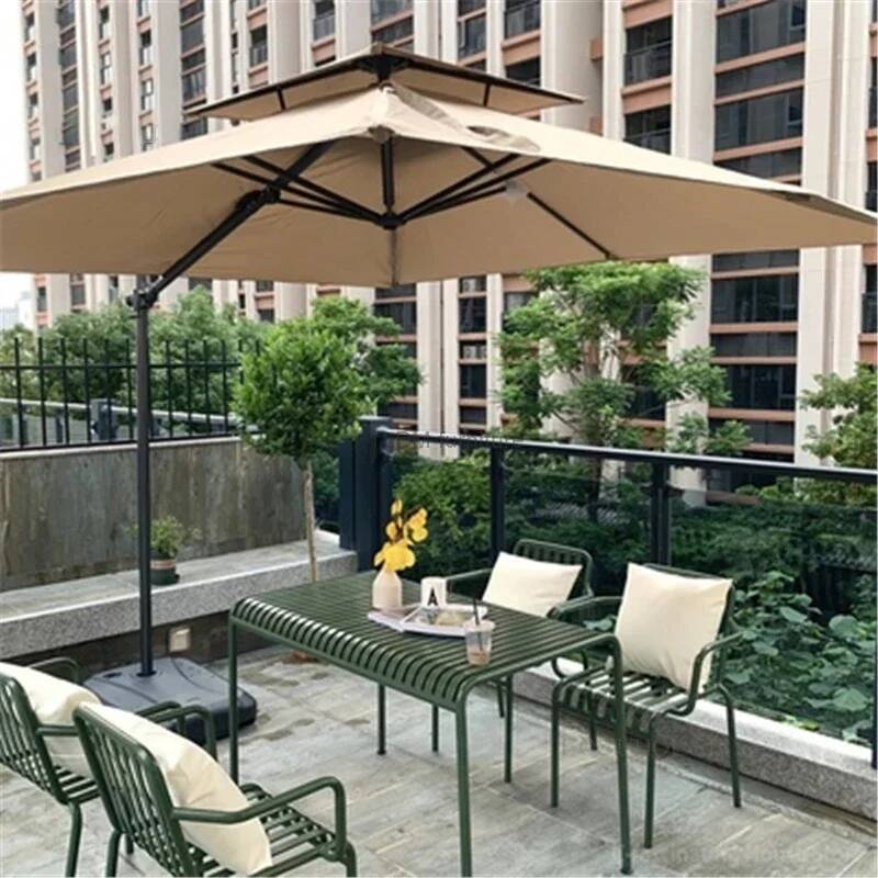 Modern Minimalist Leisure Cour - đánh giá và giá Outdoor Furniture Green