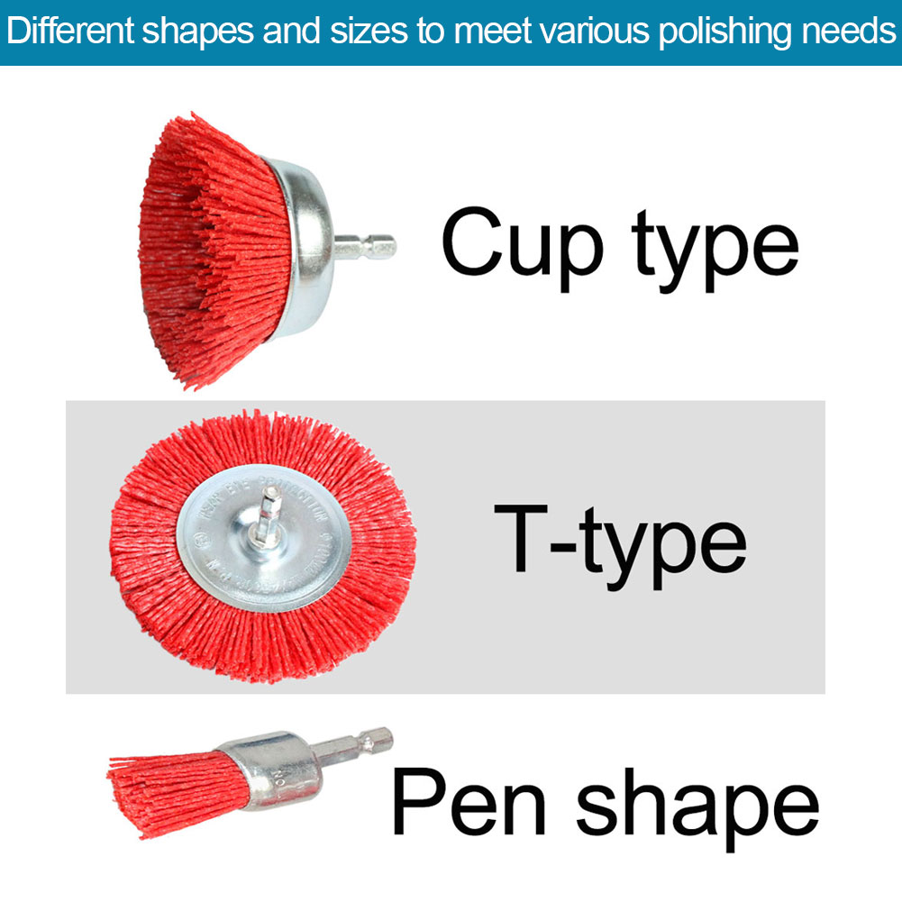 Nylon Cup Brush Abrasive Wire  - đánh giá và giá Outdoor Furniture Glides