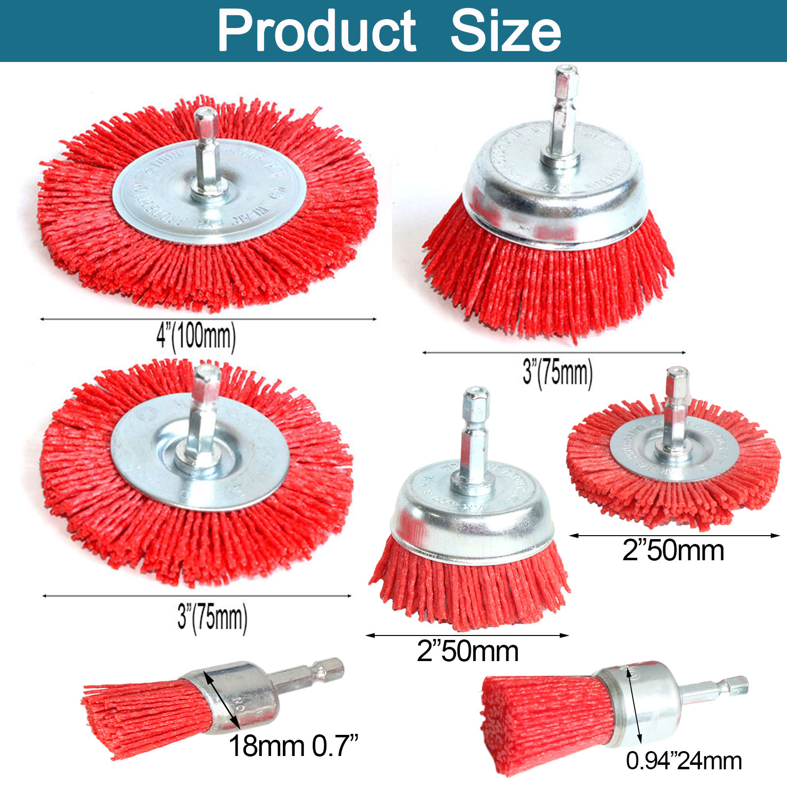Nylon Cup Brush Abrasive Wire  - đánh giá và giá Outdoor Furniture Glides