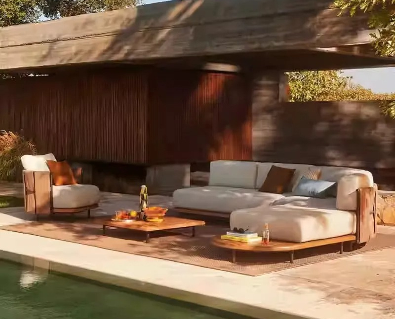 Nordic outdoor rattan sofa vil - đánh giá và giá Outdoor Furniture Design