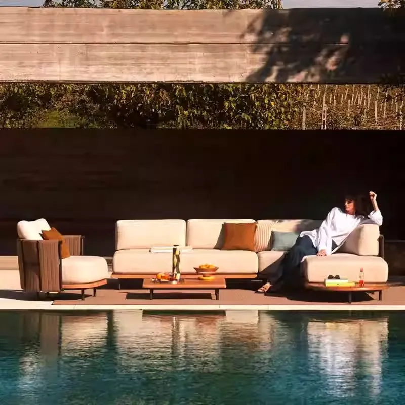 Nordic outdoor rattan sofa vil - đánh giá và giá Outdoor Furniture Design