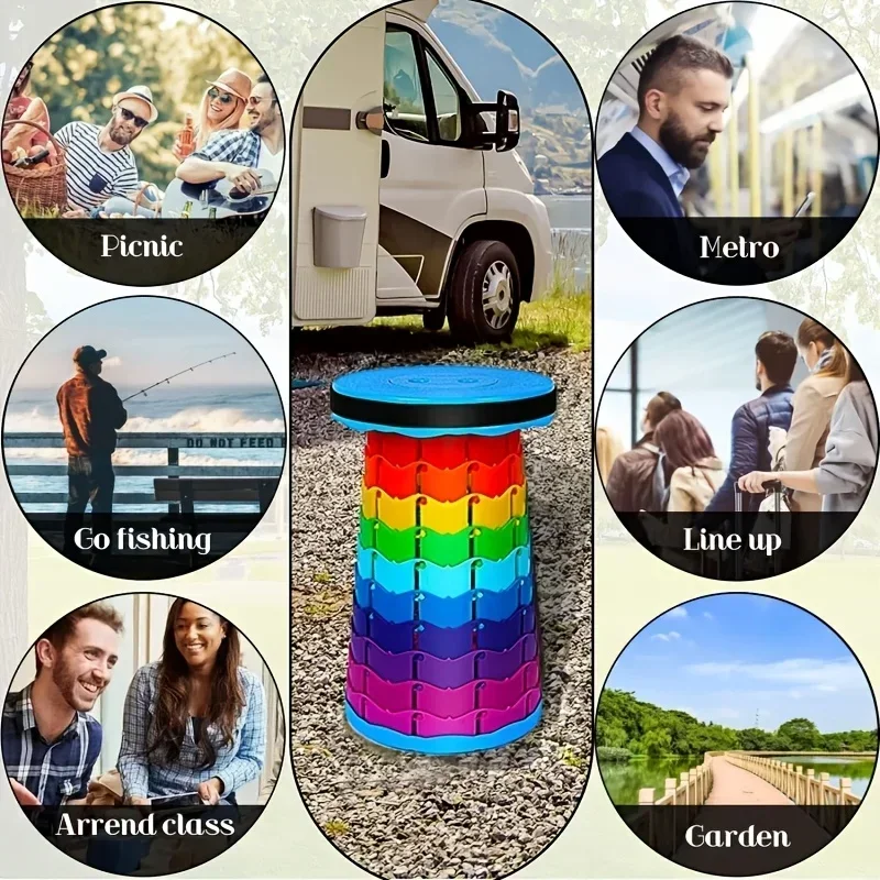 Rainbow Telescopic Camping Sto - đánh giá và giá Outdoor Furniture Design