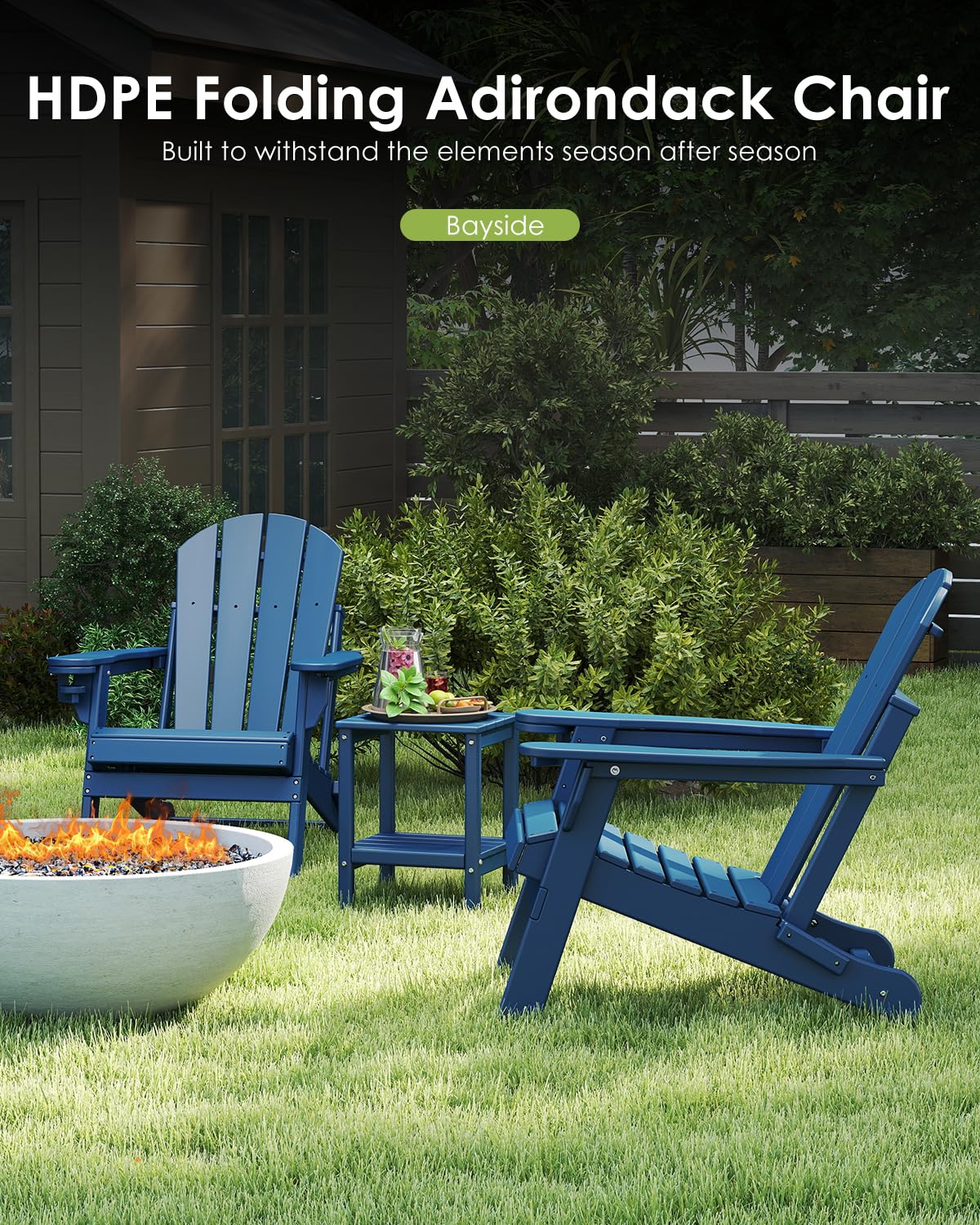 Chair Set 2, Folding All Weath - đánh giá và giá Outdoor Furniture Legs