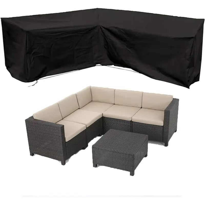 Anti-UV L-shaped Outdoor Sofa  - đánh giá và giá Outdoor Furniture L Shape