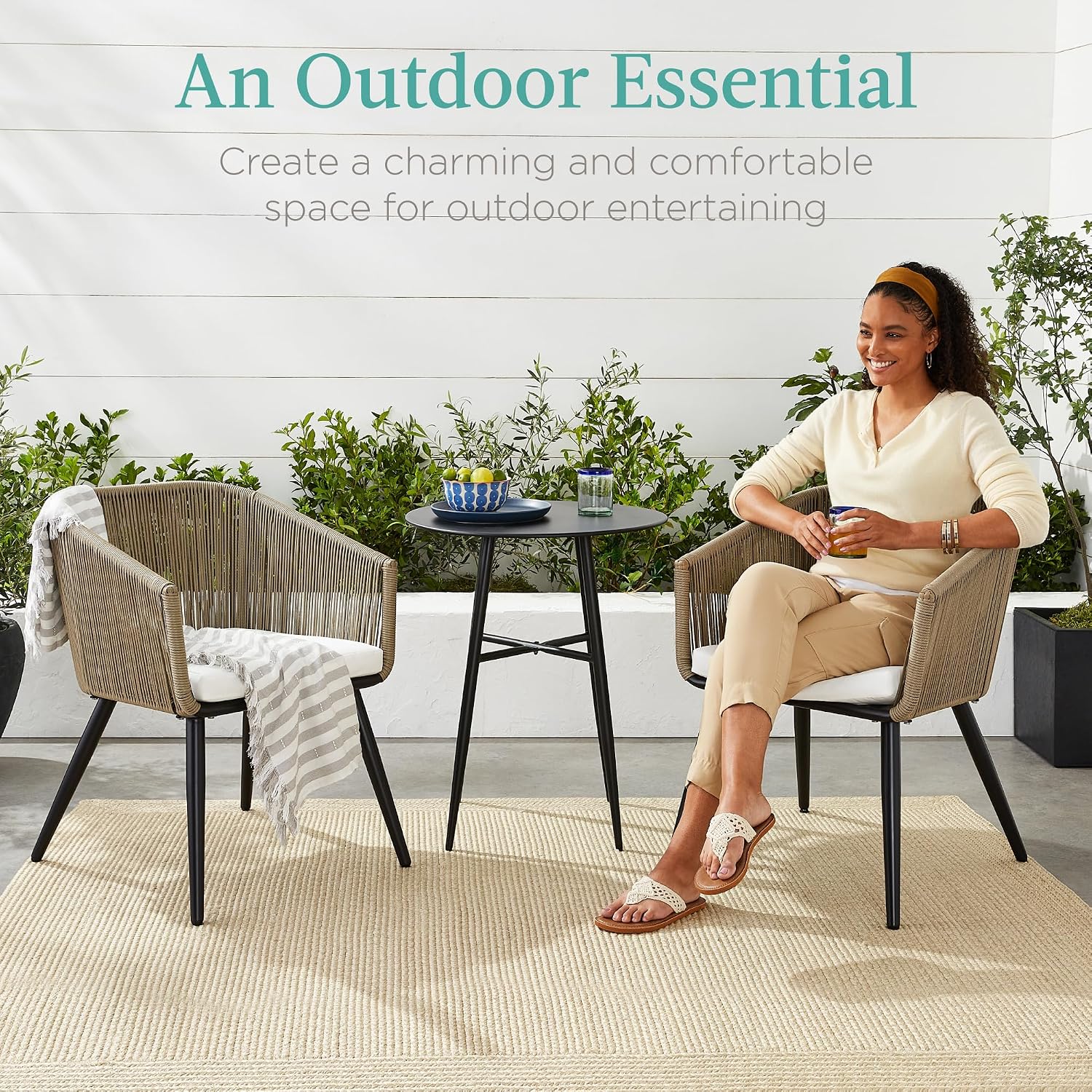 Outdoor Rattan Patio Dining Ch - đánh giá và giá Outdoor Furniture Metal Chairs