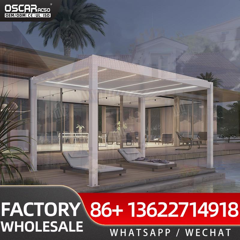Fixed Roof Pergolas Luxury Bio - đánh giá và giá Outdoor Furniture Gazebo