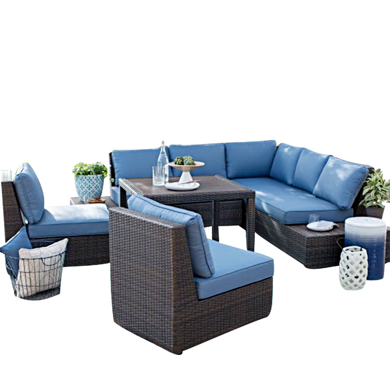 Outdoor Sofa Courtyard Rattan  - đánh giá và giá Outdoor Furniture Metal Chairs