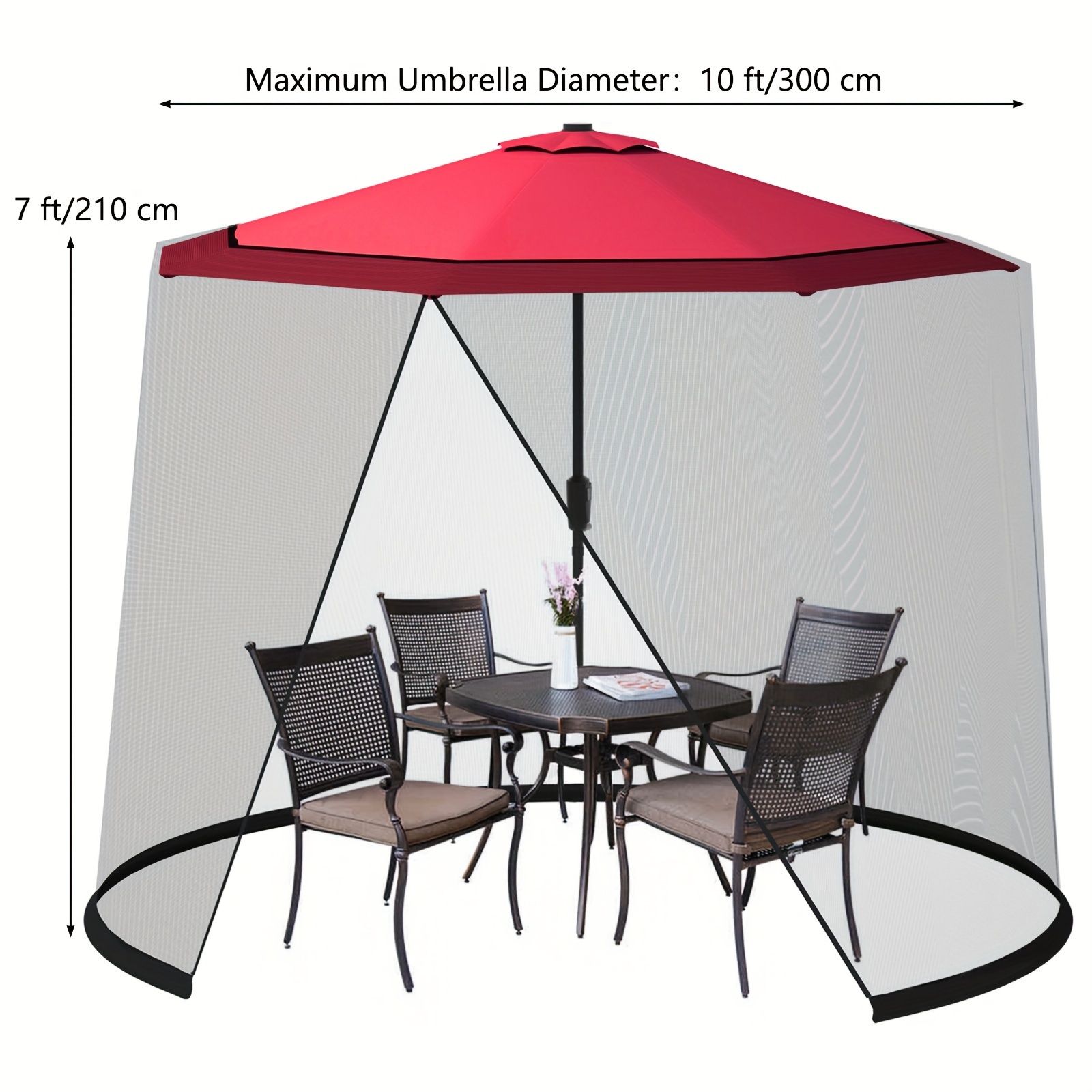 9FT 10FT Patio Umbrella Mosqui - đánh giá và giá Outdoor Furniture Design