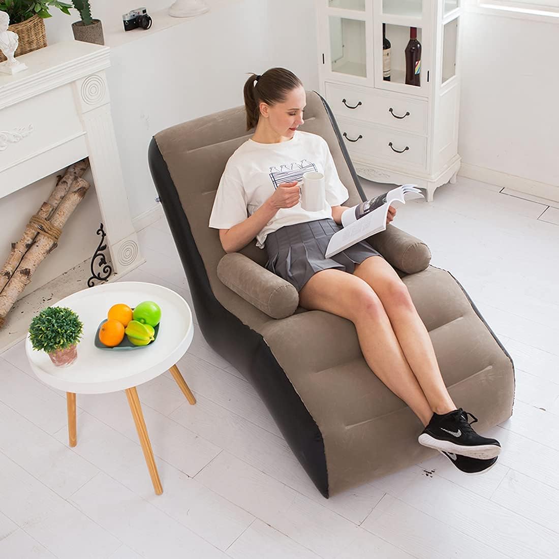 Folding Lazy Sofa,Inflatable L - đánh giá và giá Outdoor Furniture Polywood