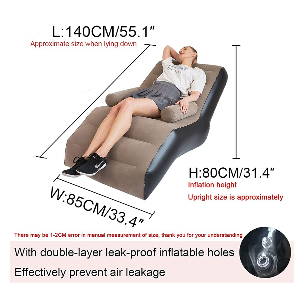 Folding Lazy Sofa,Inflatable L - đánh giá và giá Outdoor Furniture Polywood
