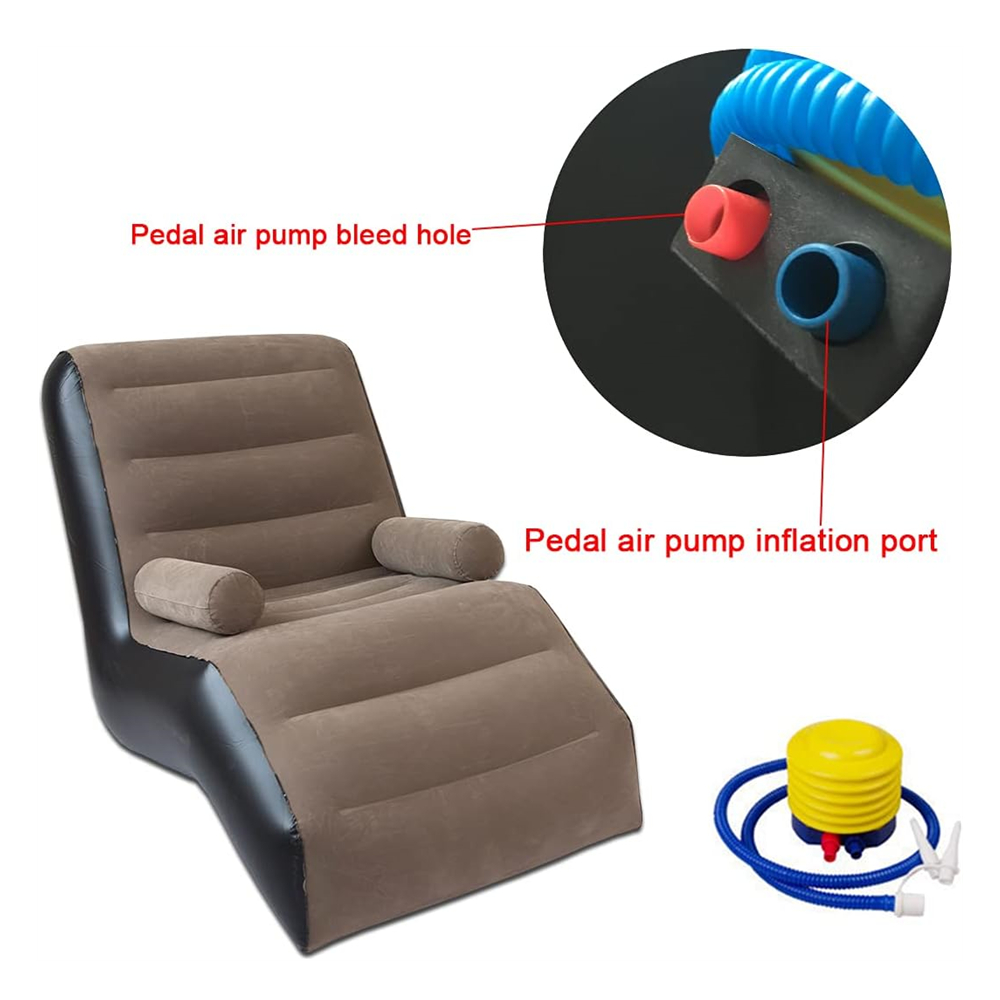 Folding Lazy Sofa,Inflatable L - đánh giá và giá Outdoor Furniture Polywood