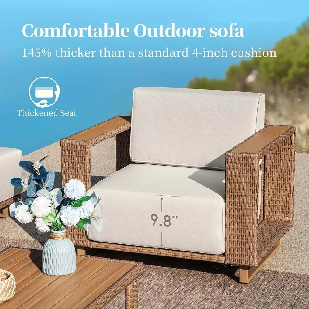 L-Shaped Outdoor Sectional Sof - đánh giá và giá Outdoor Furniture L Shape