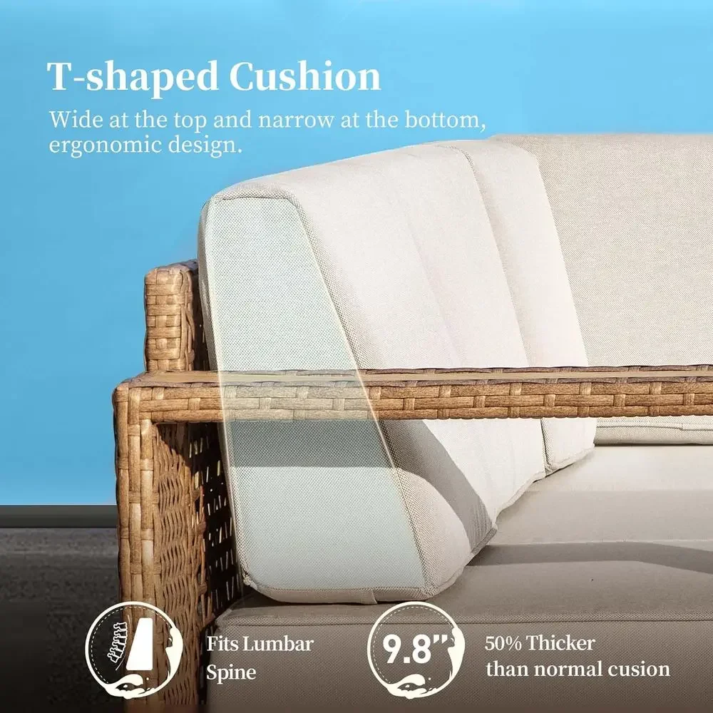L-Shaped Outdoor Sectional Sof - đánh giá và giá Outdoor Furniture L Shape