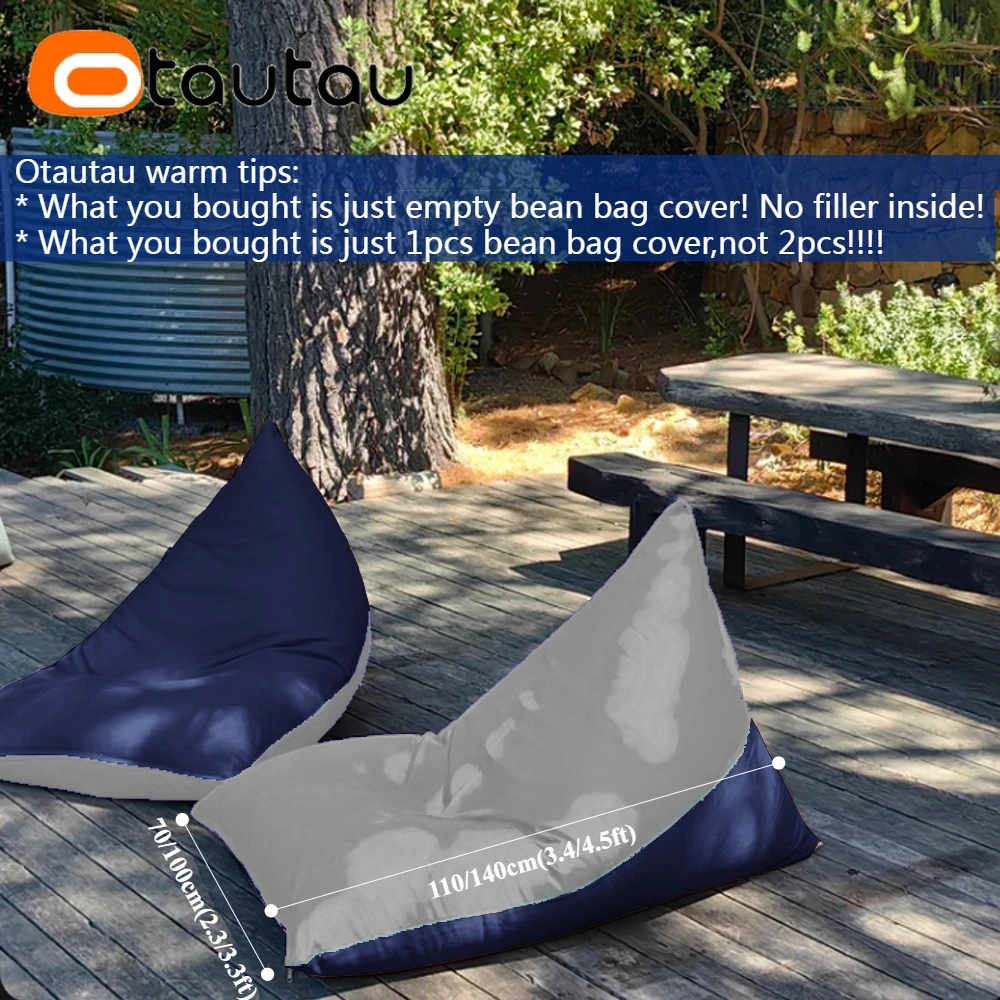 OTAUTAU Outdoor Oxford Bean Ba - đánh giá và giá Outdoor Furniture Plans