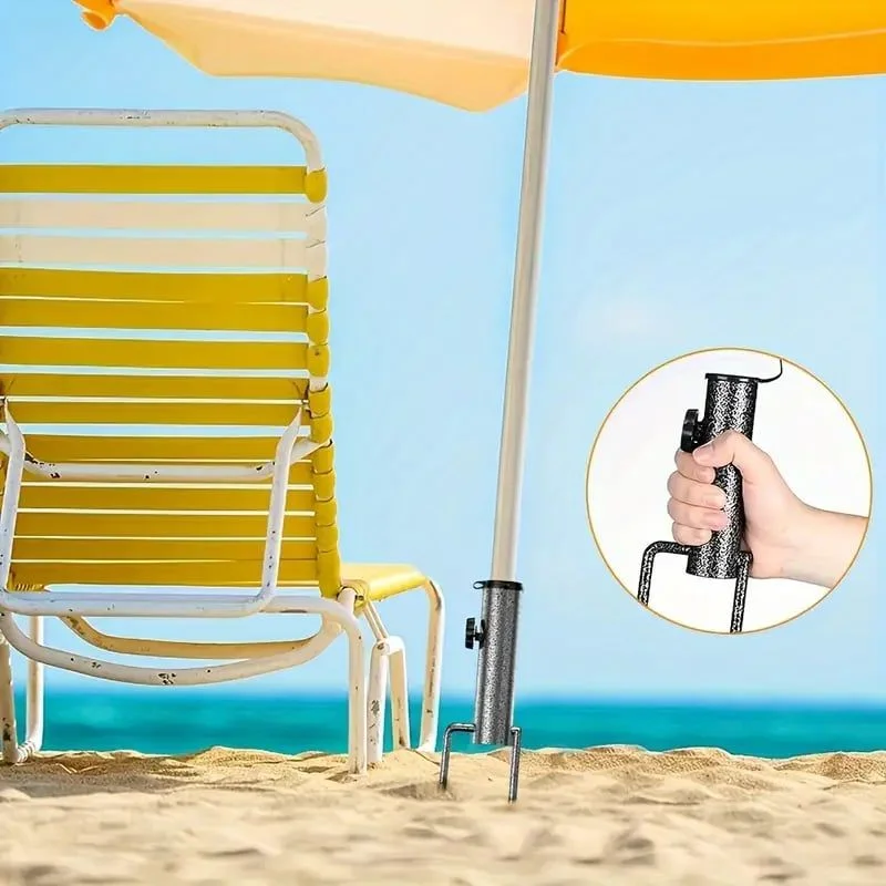 Beach Umbrella Stand Outdoor U - đánh giá và giá Outdoor Furniture Sunbrella
