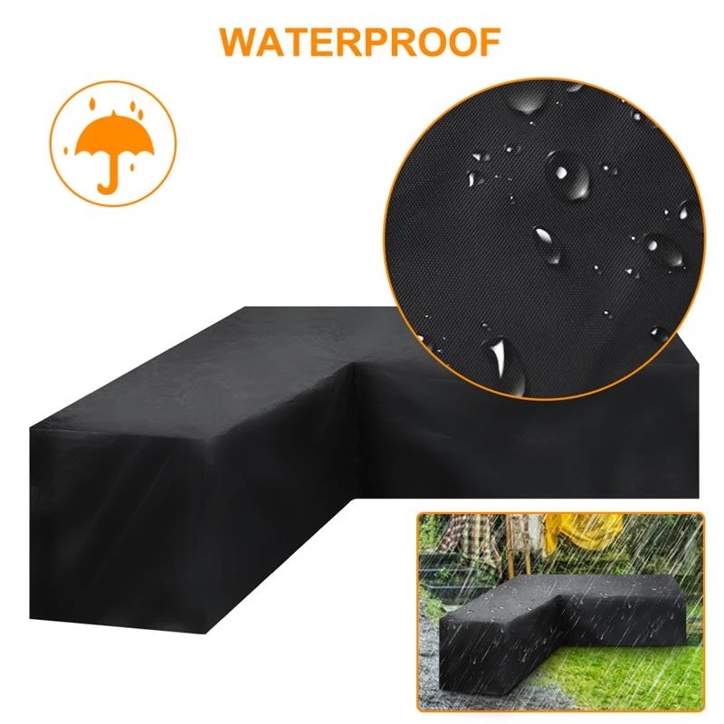 Chống Thấm Nước Ghế Sofa Góc L - đánh giá và giá Outdoor Furniture L Shape