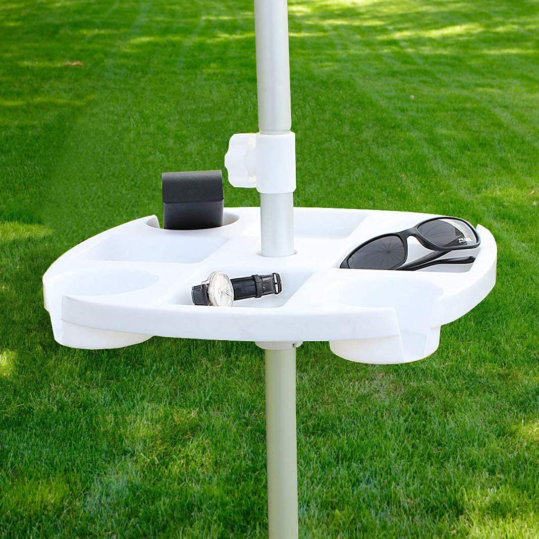 CYBeach Umbrella Tray, with 4  - đánh giá và giá Outdoor Furniture Sunbrella